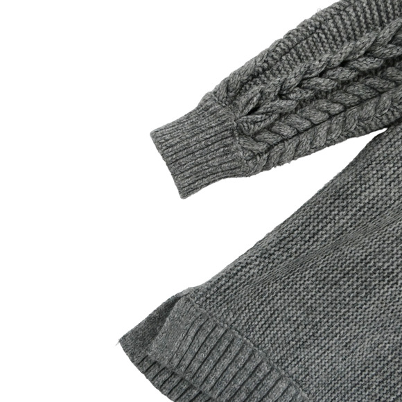 Simply Vera by Vera Wang Women's Gray Knit Turtleneck Long Sleeve Sweater Size M - Picture 3 of 11